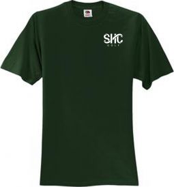 Port & Company Ring Spun Cotton Tee Shirt - Forest Green
